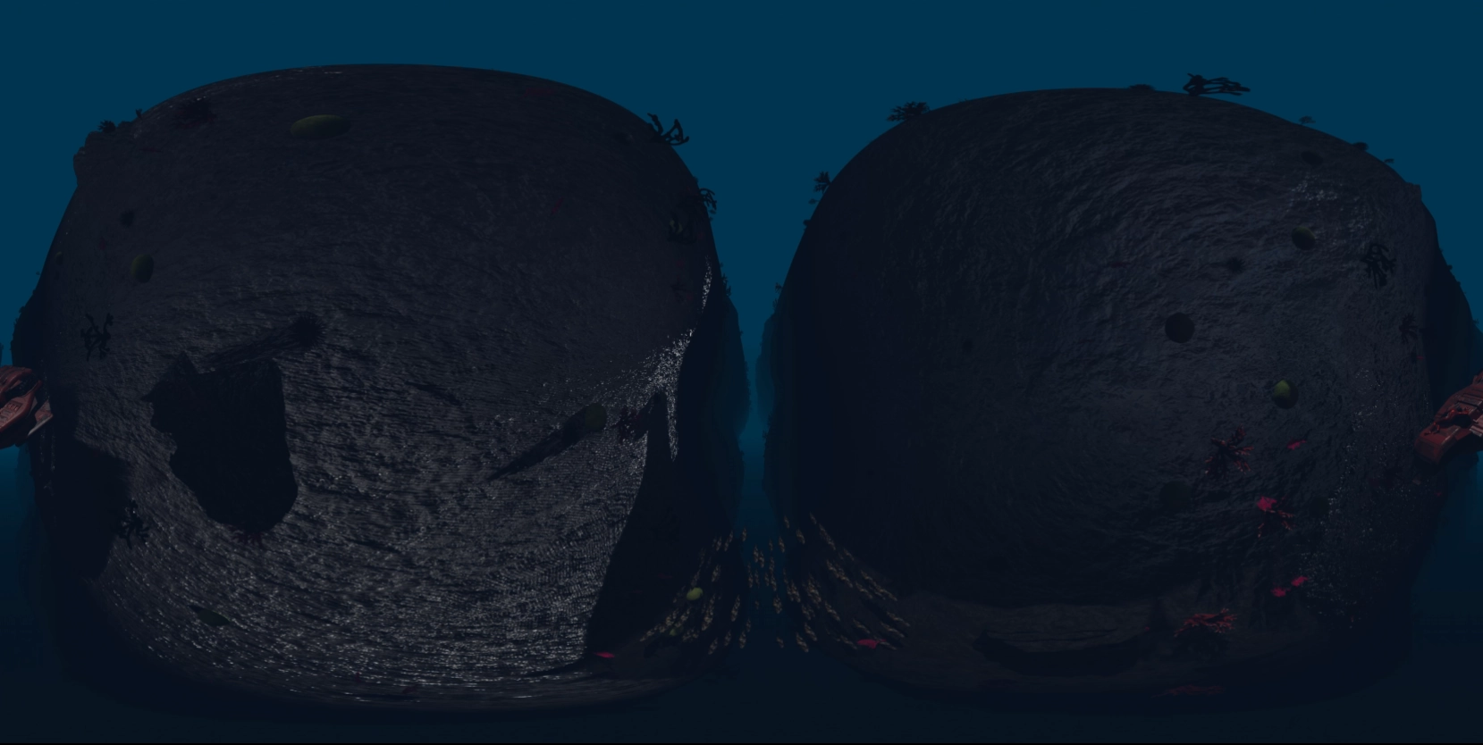 Unterwasser Diorama VR